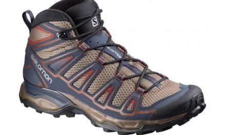 Salomon X Ultra Mid Aaro Shrew – Vandrestøvle – Blå/Brun – Str. 46 2/3