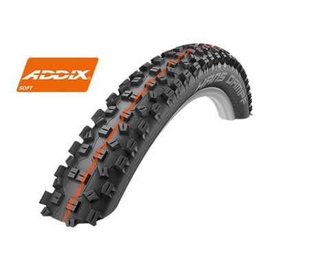 Schwalbe Hans Dampf Addix Soft Evolution Line SnakeSkin TL Easy Foldedæk – 27,5×2,25