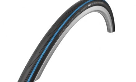Schwalbe Lugano Kevlar-Guard Foldedæk – 700x25c Sort/blå