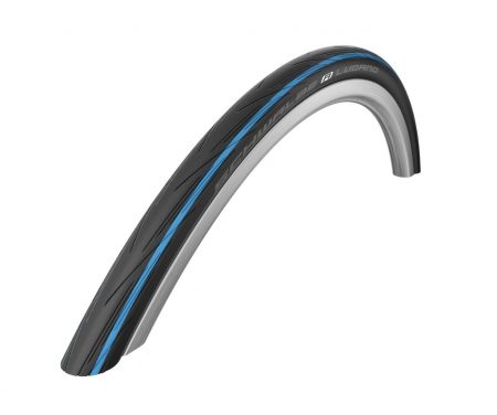 Schwalbe Lugano Kevlar-Guard Foldedæk – 700x25c Sort/blå