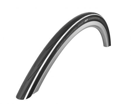 Schwalbe Lugano Kevlar-Guard – Foldedæk – 700x25c – Sort/Hvid