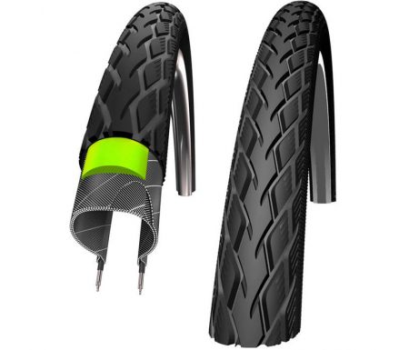 Schwalbe Marathon GreenGuard Tråddæk – 700x23C (23-622)