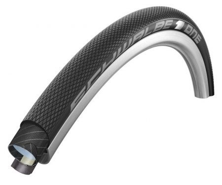 Schwalbe One HT RG lukket ring – 700x22c (22-622) Sort