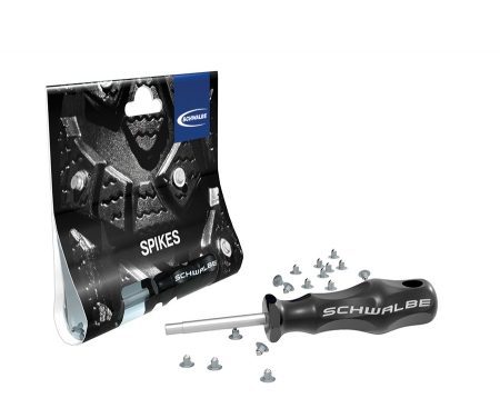 Schwalbe pigdæk monteringsværktøj – Inklusiv 50 stk. pigge
