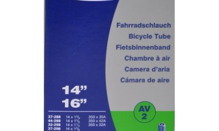 Schwalbe slange 14 x 1. 3/8 med Auto ventil AV2