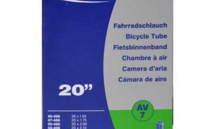 Schwalbe slange 20 x 1,50-2,50 med Auto ventil AV7