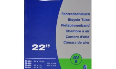 Schwalbe slange 22 x 1. 3/8 med Auto ventil AV8