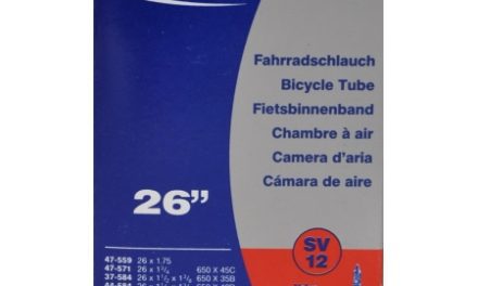 Schwalbe slange 26 x 1. 3/8 med Racer ventil SV12