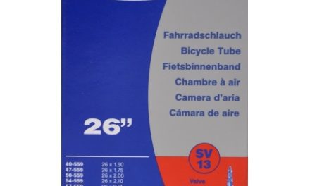 Schwalbe slange 26 x 1,50-2,50 med Racer ventil SV13