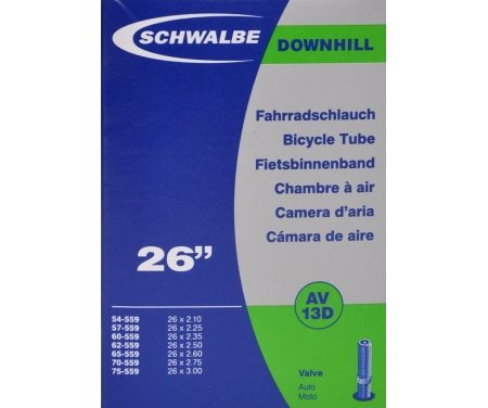 Schwalbe slange 26 x 2,10-3,00 med Auto ventil AV13D