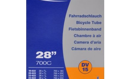 Schwalbe slange 700 x 18-28c med almindelig ventil DV15