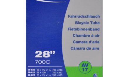 Schwalbe slange 700 x 28-45c med Auto ventil AV17