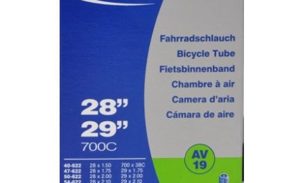Schwalbe slange 700 x 40-62c 27/29" med Auto ventil AV19
