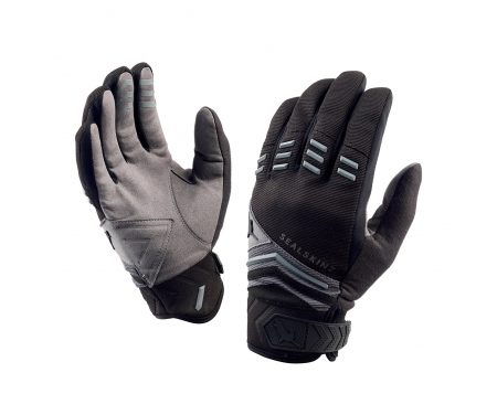 Sealskinz Dragon Eye – Vandtætte MTB cykelhandsker – Sort/grå