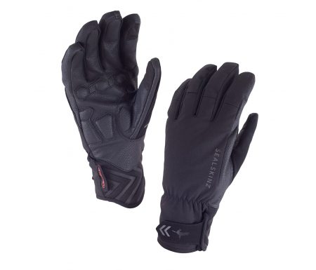 Sealskinz Highland – Vintercykelhandsker – Sort/grå