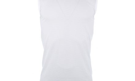 Sensor Coolmax Air – Svedundertrøje uden ærmer til herrer – Hvid