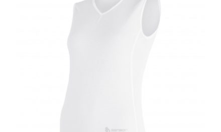 Sensor Coolmax Fresh Air – Svedundertrøje uden ærmer til damer – Hvid