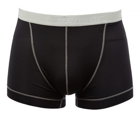 Sensor Coolmax Fresh – Boxer shorts til herrer – Sort