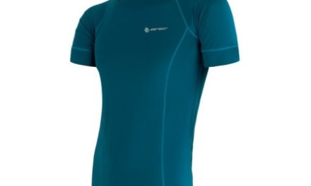 Sensor Coolmax Fresh – Svedundertrøje med korte ærmer – Petrolium