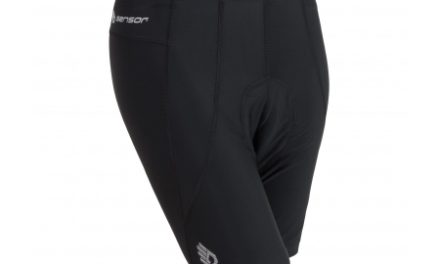 Sensor Cyklo Entry – Cykelshorts med pude – Dame – Sort
