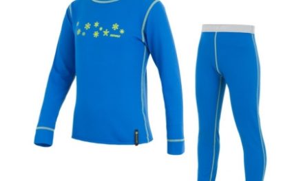 Sensor Double Face – Skiundertøj til børn – Blå