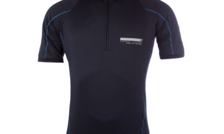 Sensor Entry – Cykeltrøje med korte ærmer til herrer – Sort