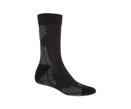 Sensor Hiking Merino – Uldstrømper – Sort/grå