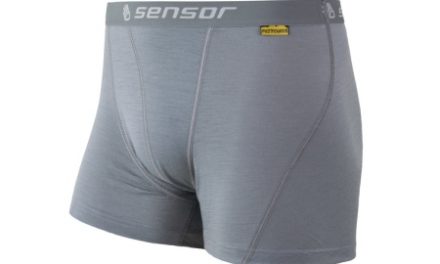 Sensor Merino Active – Boxer Shorts – Grå