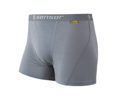 Sensor Merino Active – Boxer Shorts – Grå