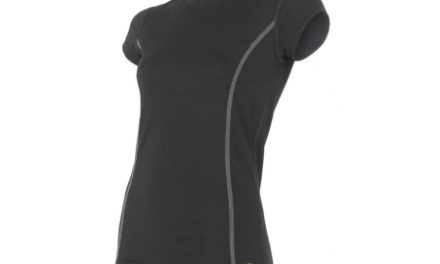 Sensor Merino Active -Uld T-shirt med korte ærmer – Dame – Sort