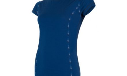 Sensor Merino Air – Dame svedundertrøje med korte ærmer – Blå