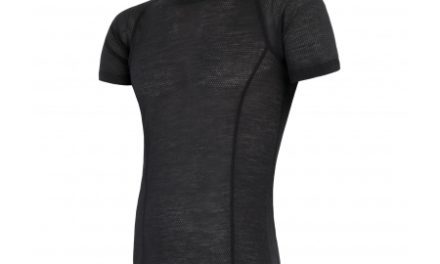 Sensor Merino Air – Svedundertrøje med korte ærmer – Sort