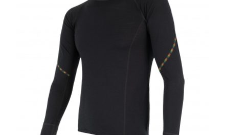 Sensor Merino Air – Svedundertrøje med lange ærmer – Sort