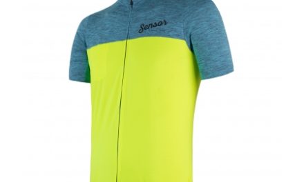 Sensor Motion FZ Jersey – Cykeltrøje med korte ærmer – Blå/Gul