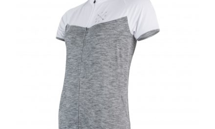 Sensor Motion FZ Jersey – Dame Cykeltrøje med korte ærmer – Grå/Hvid