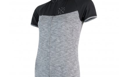 Sensor Motion FZ Jersey – Dame Cykeltrøje med korte ærmer – Grå/Sort