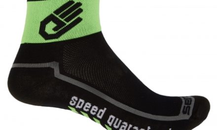 Sensor Race lite – Cykelstrømper – Sort/grøn