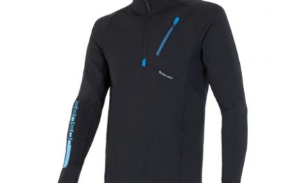Sensor Technostretch – Thermo fleecetrøje – Sort