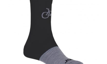 Sensor Tour Merino – Uld cykelstrømper – Sort/grå