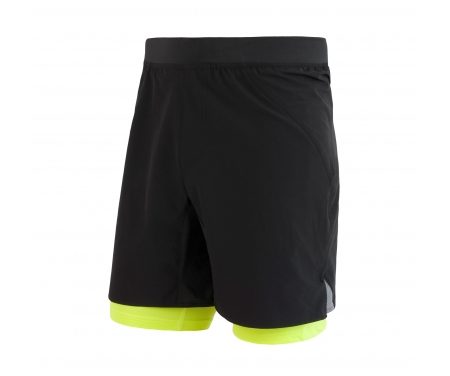 Sensor Trail – Løbeshorts med tights – Sort