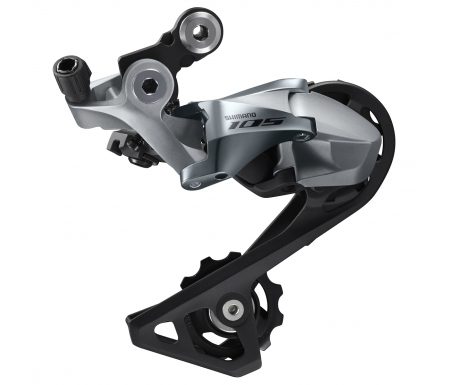 Shimano 105 Bagskifter sølv – RD-R7000-GSS til 2  x 11 gear med medium laske