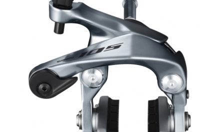 Shimano 105 – Bremseklo sølv BR-R7000 – til forhjul – Centerbolt