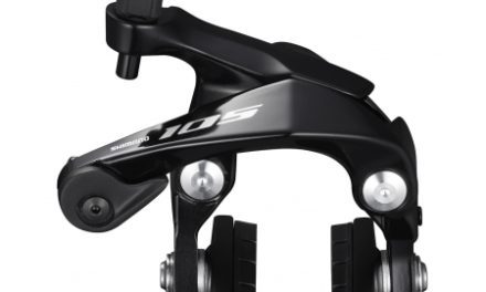 Shimano 105 – Bremseklo sort BR-R7000 – til baghjul – Centerbolt