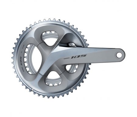 Shimano 105 kranksæt – FC-R7000 Sølv – 172,5 mm pedalarme