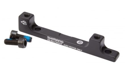 Shimano Adapter til forbremsekaliber – 203mm rotor – Post/Post
