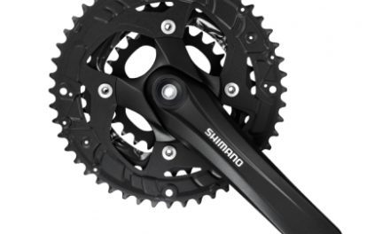 Shimano Alivio kranksæt triple – Sort 48-36-26 tands 175 mm