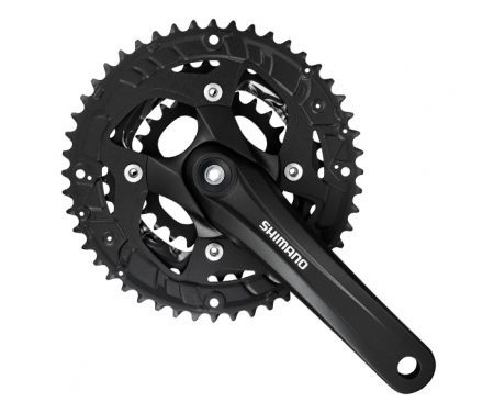 Shimano Alivio kranksæt triple – Sort 48-36-26 tands 175 mm