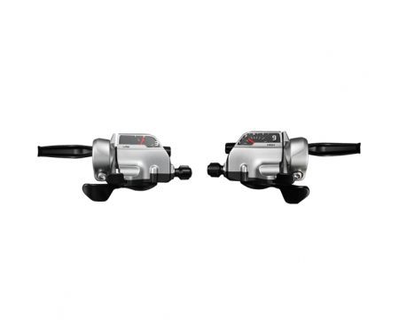 Shimano Alivio STI skifte og bremsegrebsæt – Sølv 3×9 gear