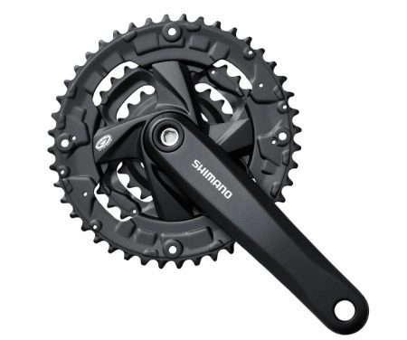 Shimano Altus – Kranksæt FC-M371 Triple kranksæt 44-32-22 tands 175 mm pedalarm