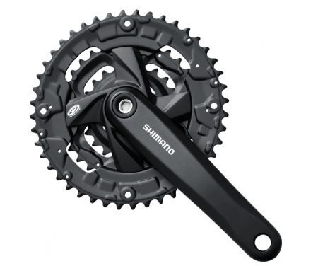 Shimano Altus – Kranksæt FC-M371 Triple kranksæt 48-36-26 tands 175 mm pedalarm